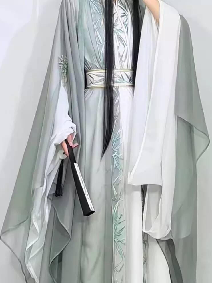 Embroidery Cotton Shirt - Nuovo Hanfu da donna, ricamo Wei
