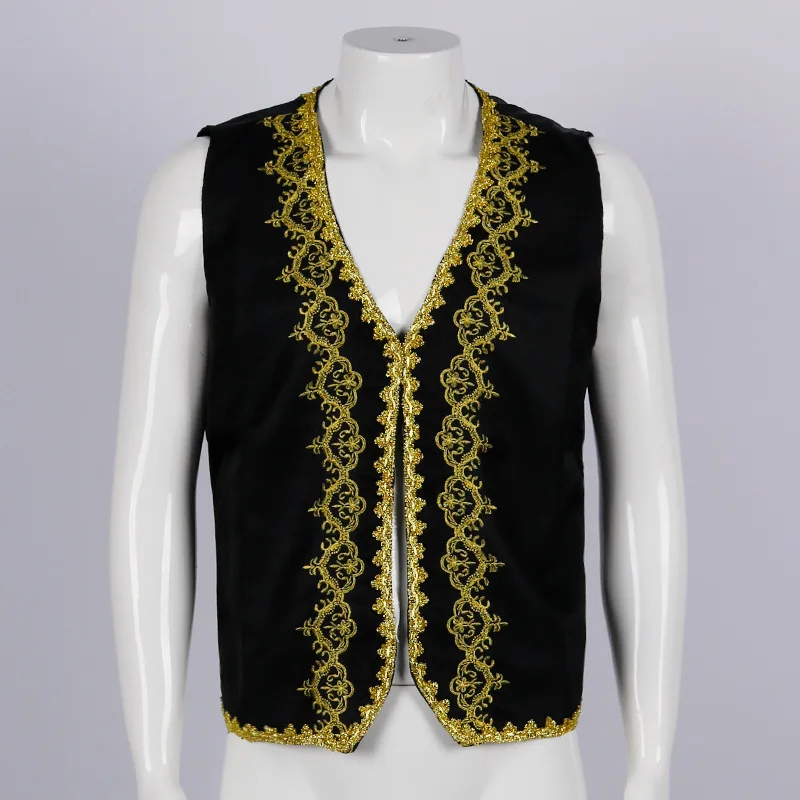 Gilet barocco ricamato in oro  - Embroidery Online recensione e prezzo